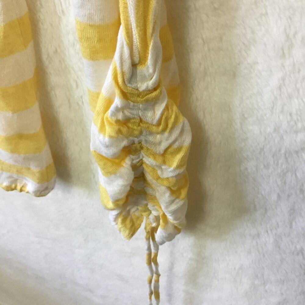 Coldwater Creek Yellow Stripped Long Sleeve Shirt - Picture 9 of 9
